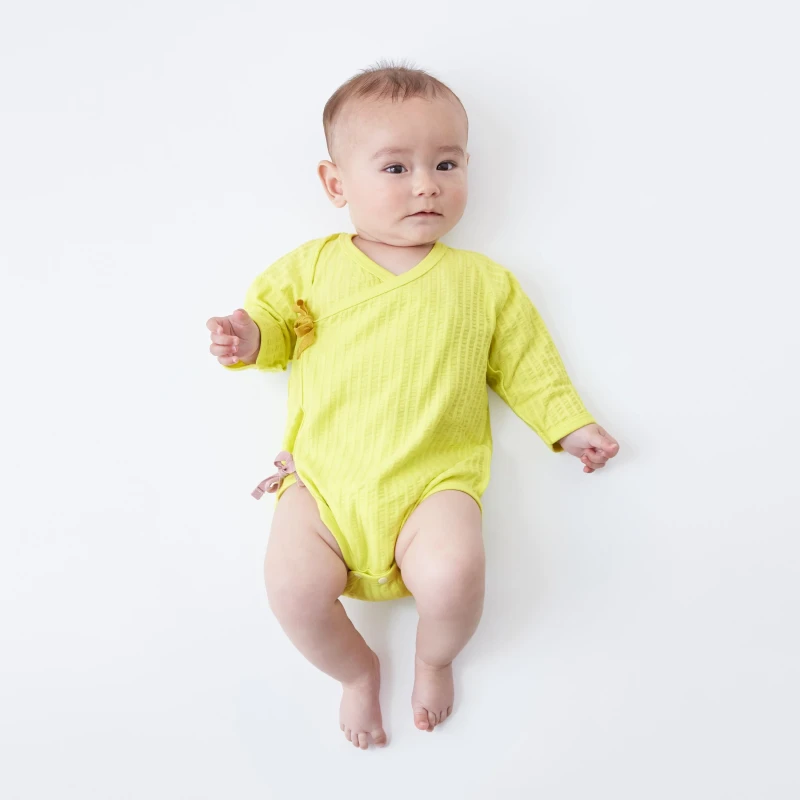 絹のうぶぎ ロンパース